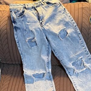 Madden Girl Light Blue Denim Jeans